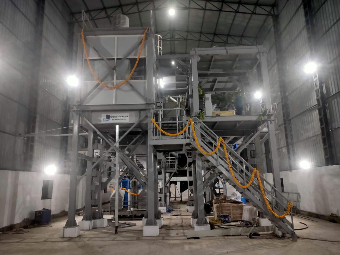 Automated PLC Mixing Plant